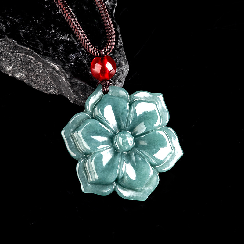Necklaces - Collar con Colgante de Flor de