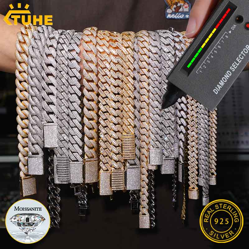 Cuban Link Chain 12Mm - Collar de Cadena Cubana Unisex TUHE