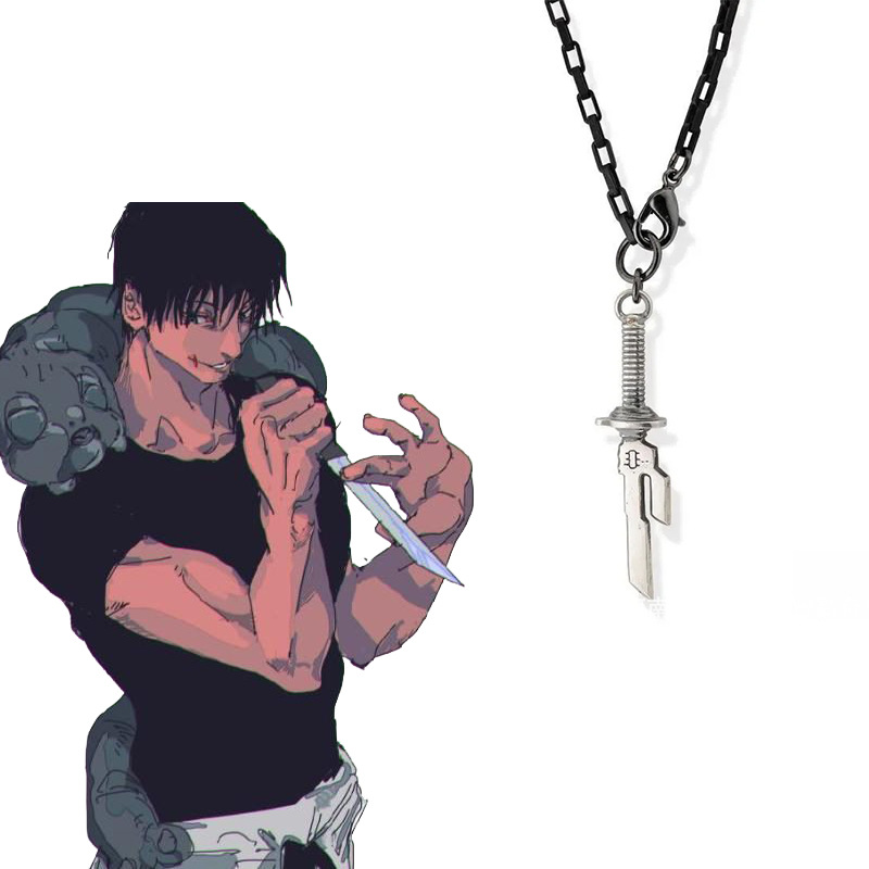 Anime Pendant Necklace - Collar de Cosplay de Anime Jujutsu
