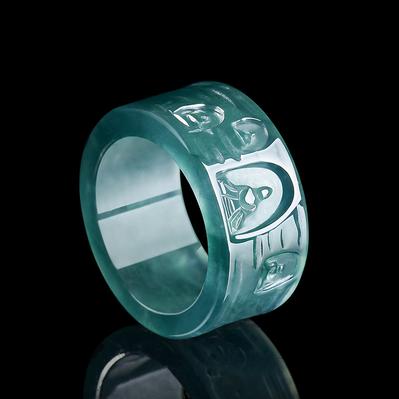 Rings - Anillo de Buda de Jadeíta Birmana
