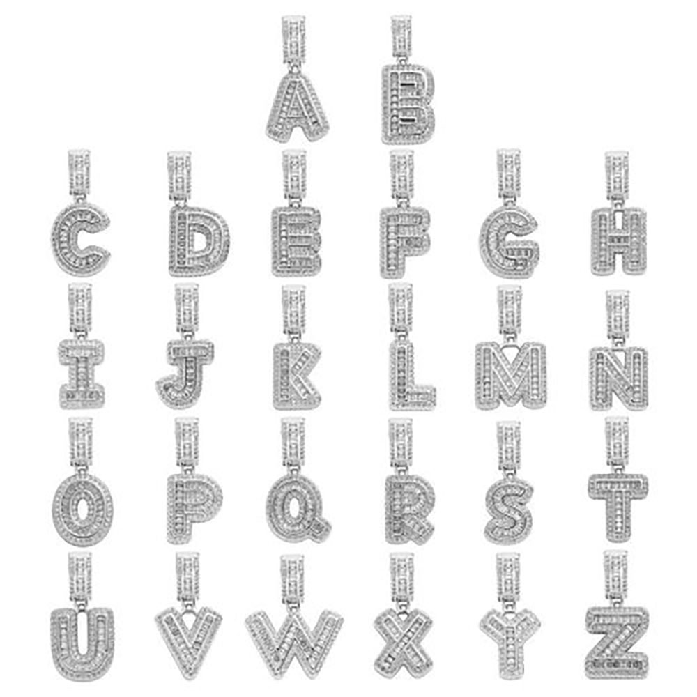 Initial Letter Necklace 18K Gold - Letra inicial chapada en oro Real