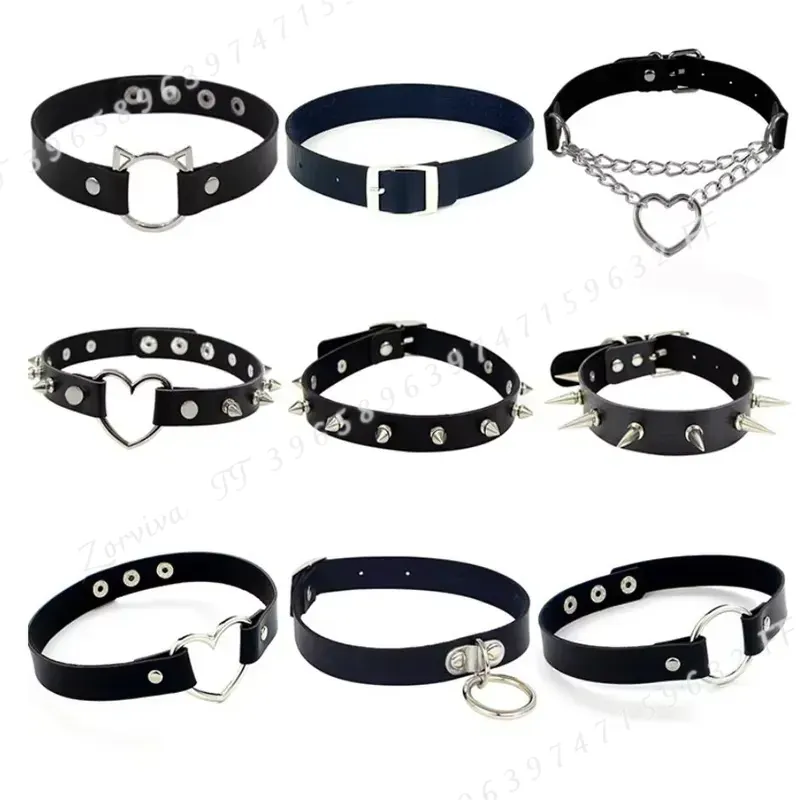 Collar Gargantilla Gótico Punk - Goth Punk Spike Choker reseña y precio
