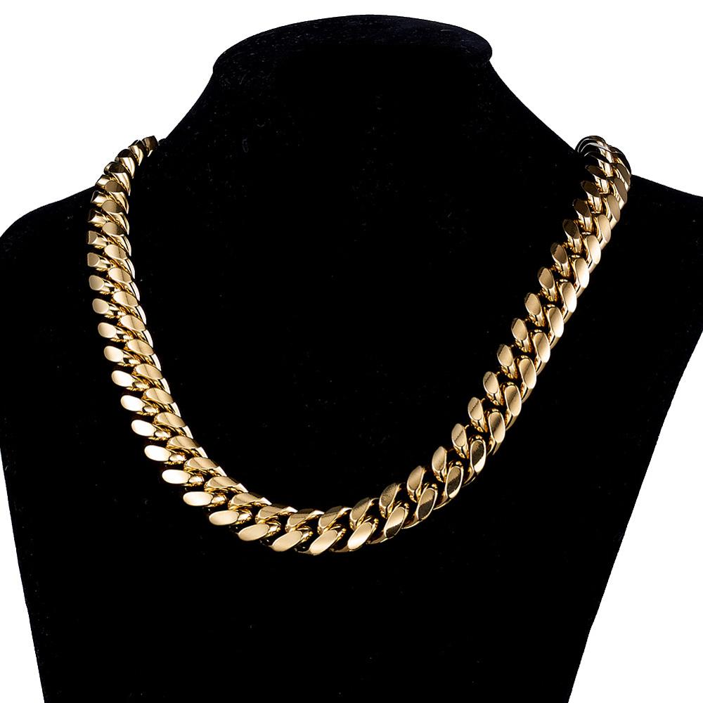 TOPGRILLZ-botón de grifo de ca - Cuban Link Chain 12Mm reseña y precio