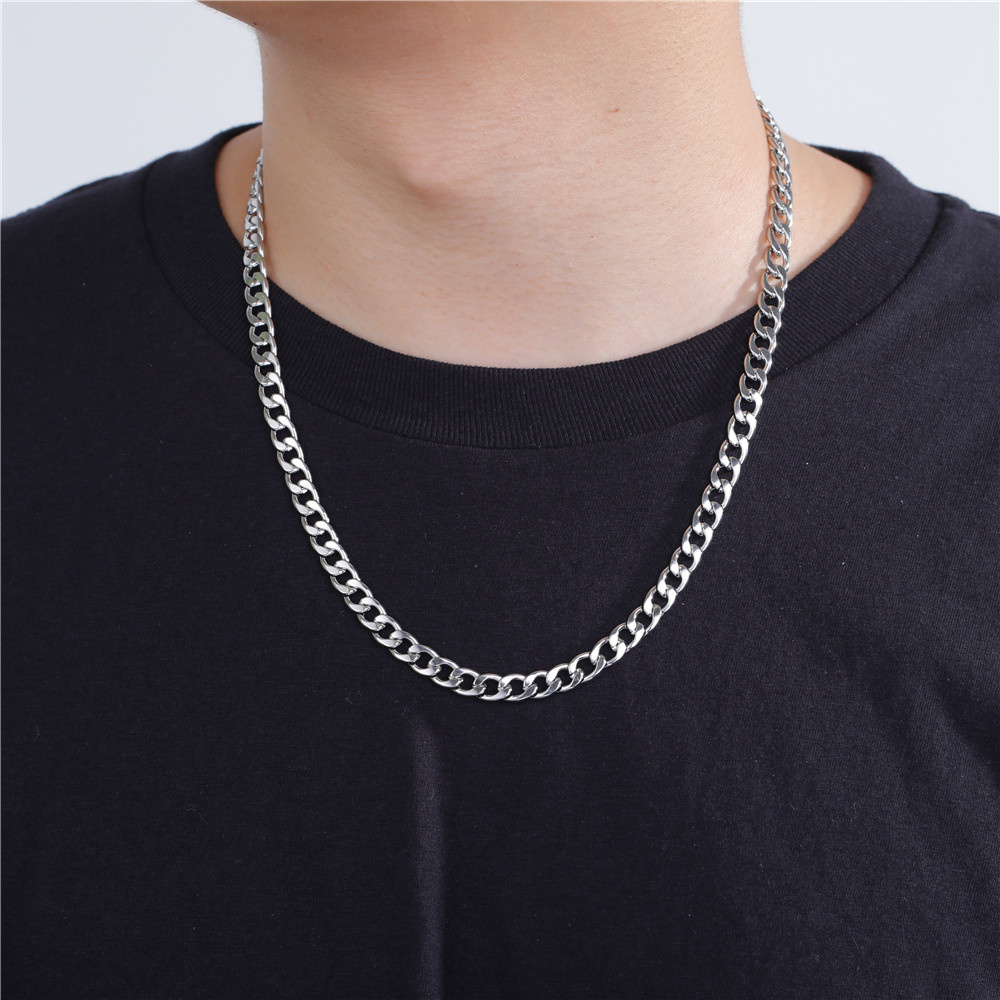 My Shape Collares de acero ino - Cuban Link Chain 12Mm reseña y precio