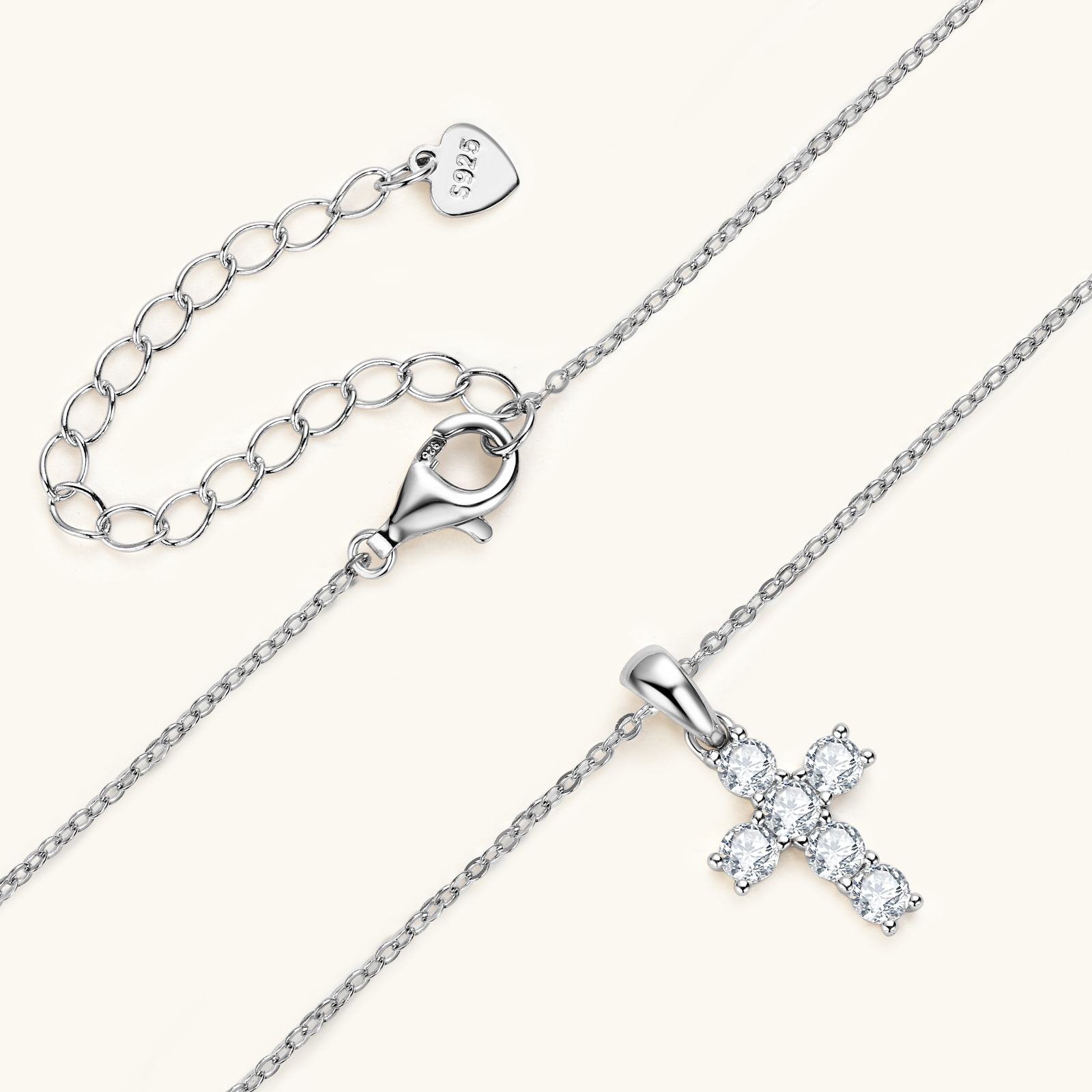 Collar con colgante de cruz de - Cross Pendant Necklace Gold reseña y precio
