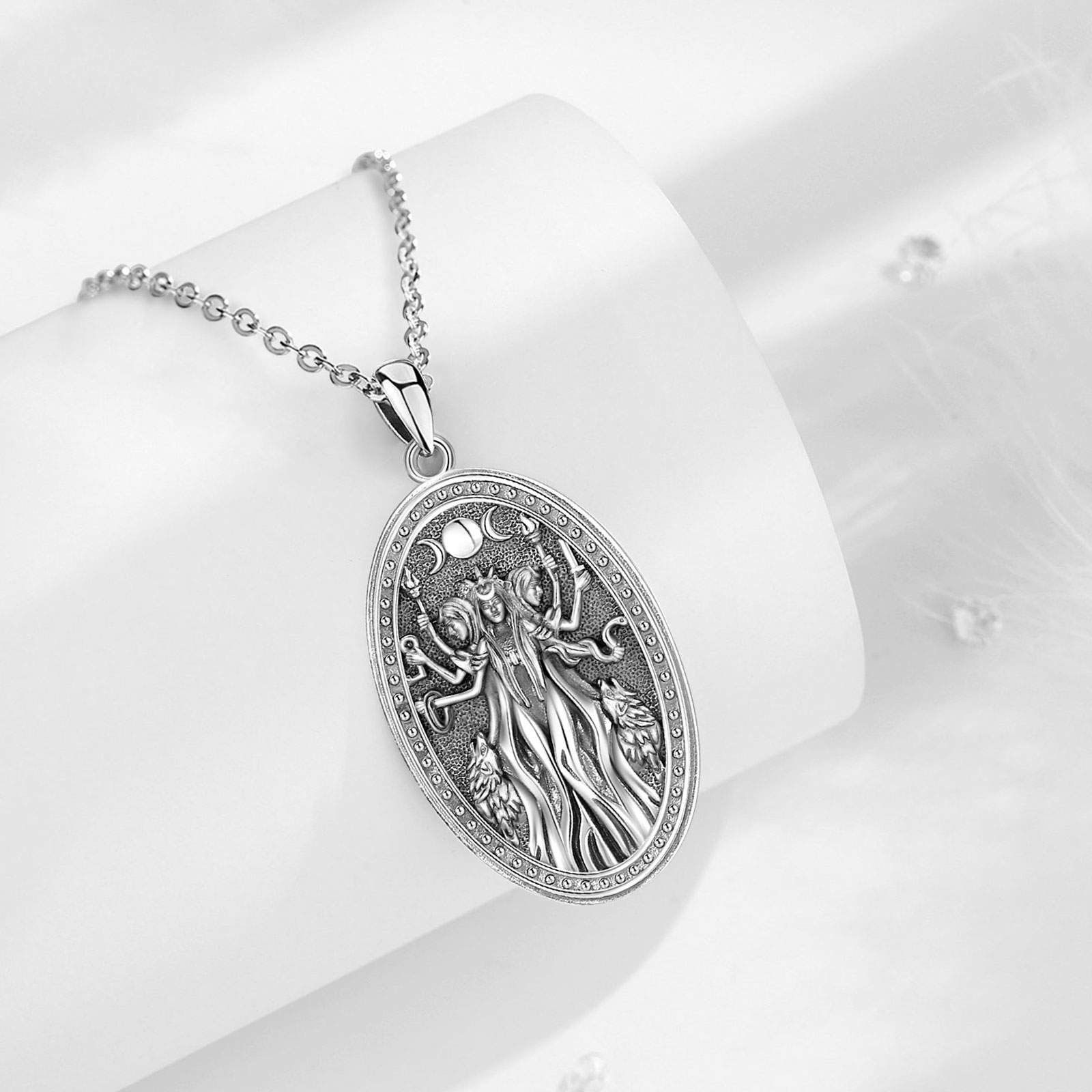 Eudora-collar de diosa de Trip - 925 Sterling Silver Chain Necklace Men reseña y precio