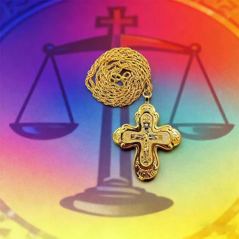Nueva Cruz Pectoral Ortodoxa 2 - Cross Pendant Necklace Gold reseña y precio