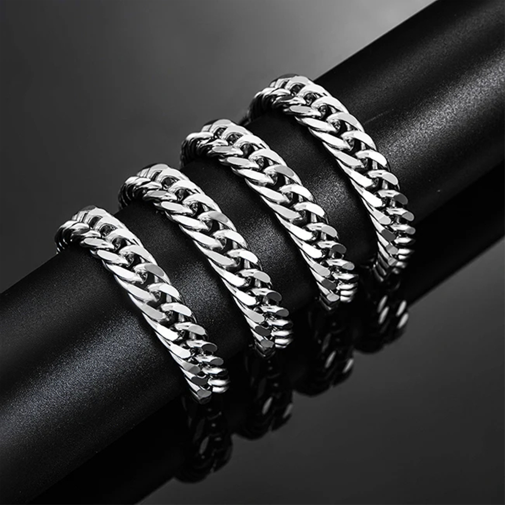 HIYEE 3mm/4mm/5mm/6mm/7mm/8mm  - Cuban Link Chain 12Mm reseña y precio