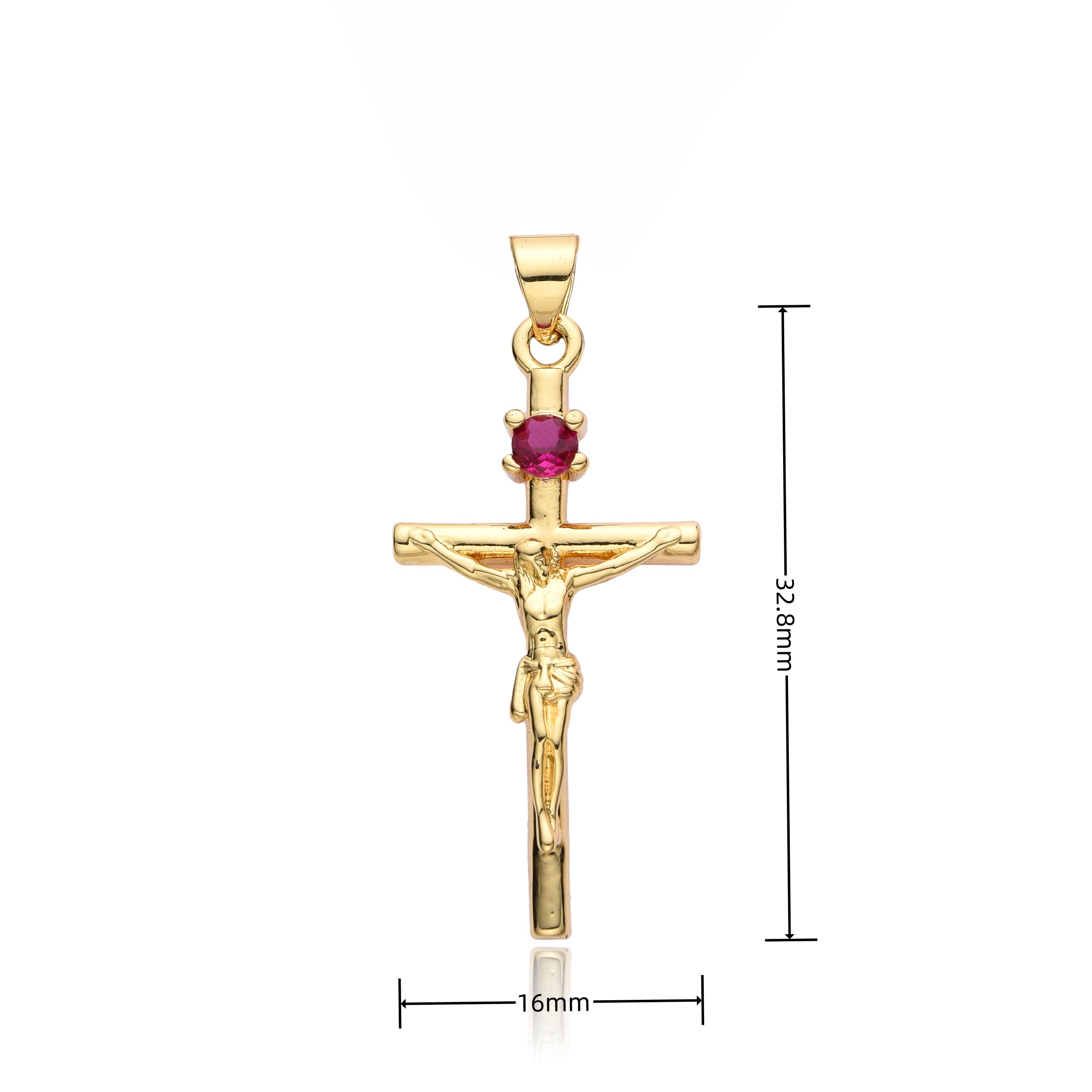 Colgantes de cruz de circón co - Cross Pendant Necklace Gold reseña y precio