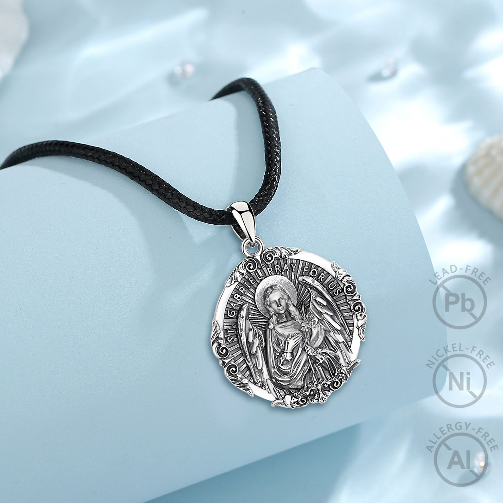 Eudora-Collar de plata de ley  - 925 Sterling Silver Chain Necklace Men reseña y precio