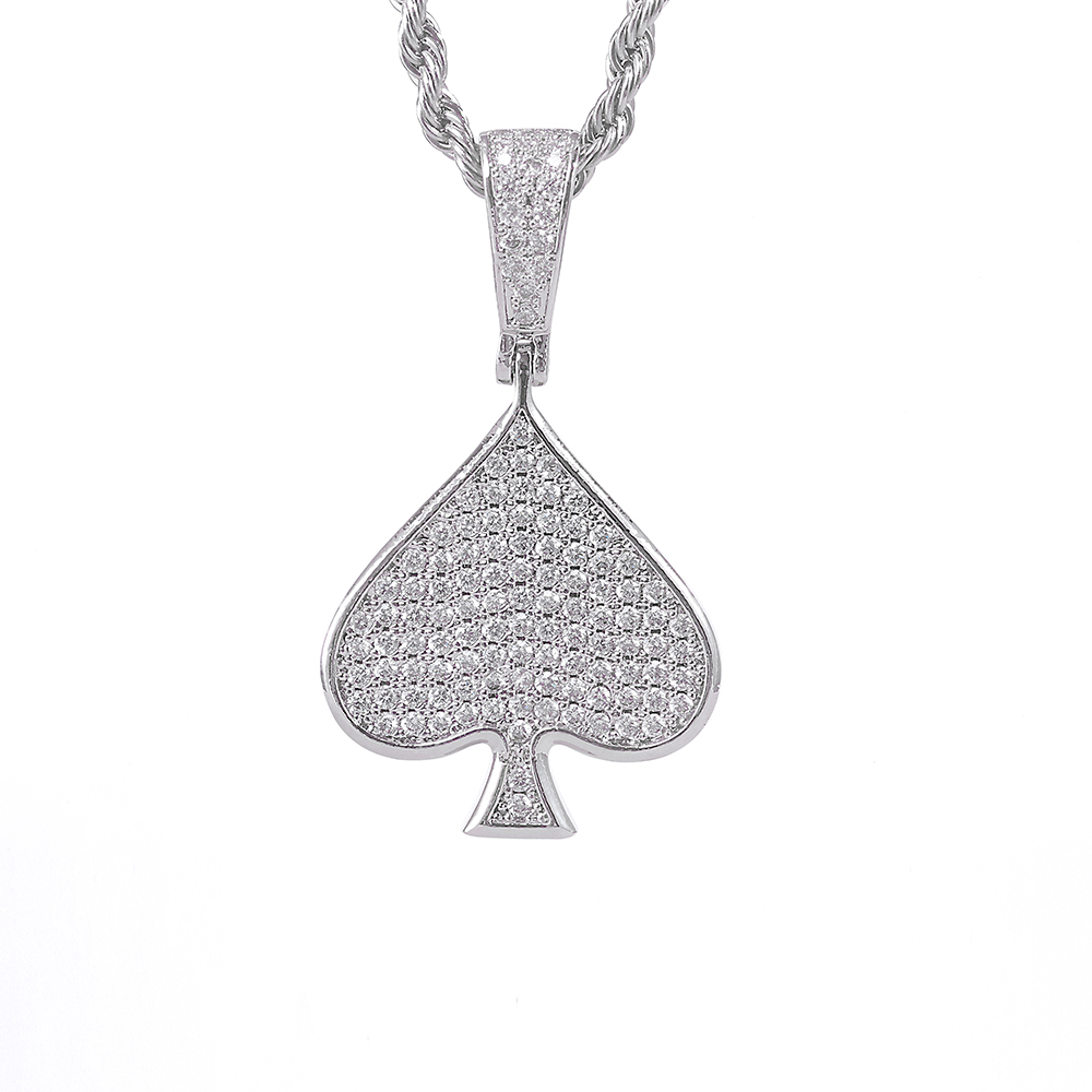 ESKEEm Iced Out VVS Moissanite - 925 Sterling Silver Chain Necklace Men reseña y precio