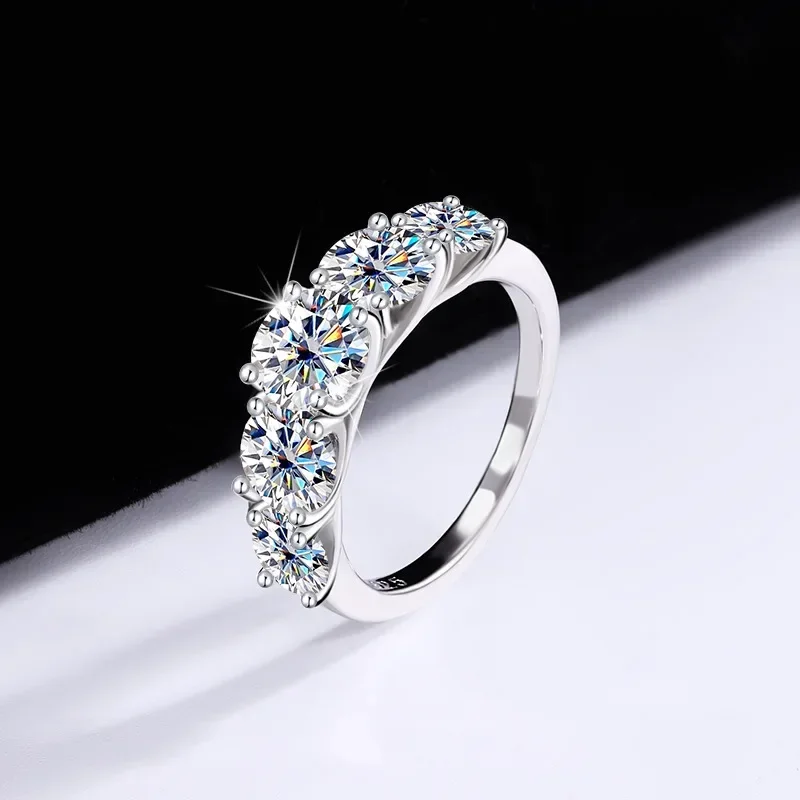 Anillo de bodas de lujo en oro - Moissanite Engagement Ring 1 Carat reseña y precio