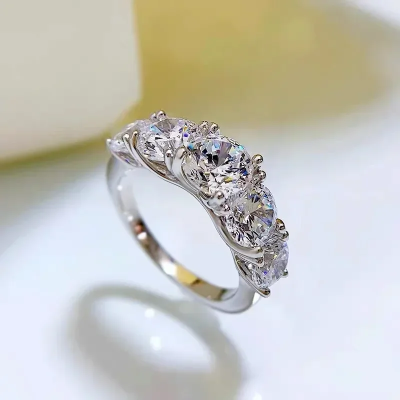 Anillo de bodas de lujo en oro - Moissanite Engagement Ring 1 Carat reseña y precio