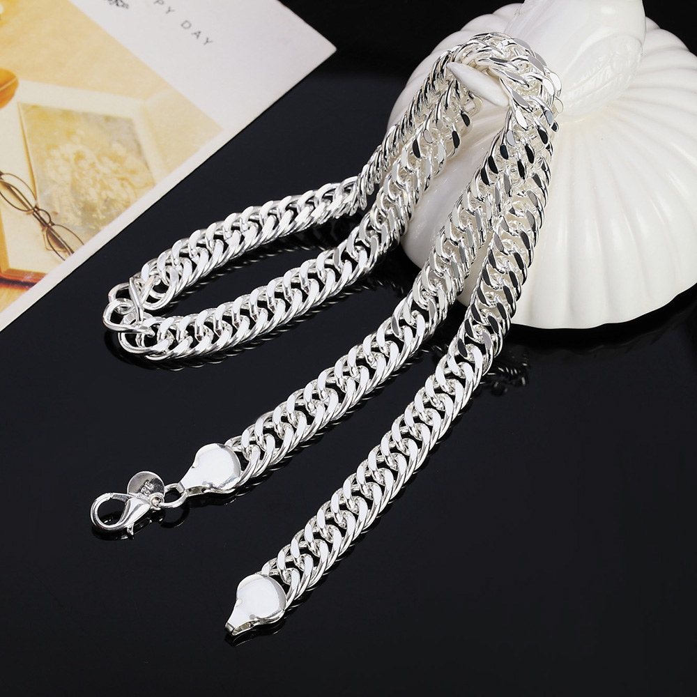 Nuevo Collar de cadena lateral - Cuban Link Chain 12Mm reseña y precio