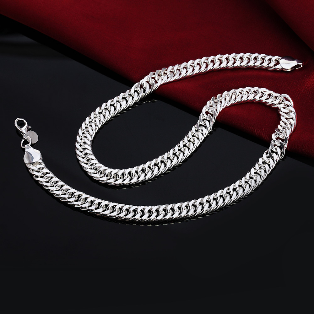 Nuevo Collar de cadena lateral - Cuban Link Chain 12Mm reseña y precio