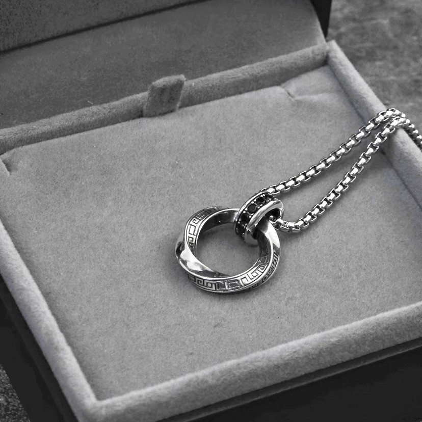 Nuevo collar de plata de ley 9 - 925 Sterling Silver Chain Necklace Men reseña y precio