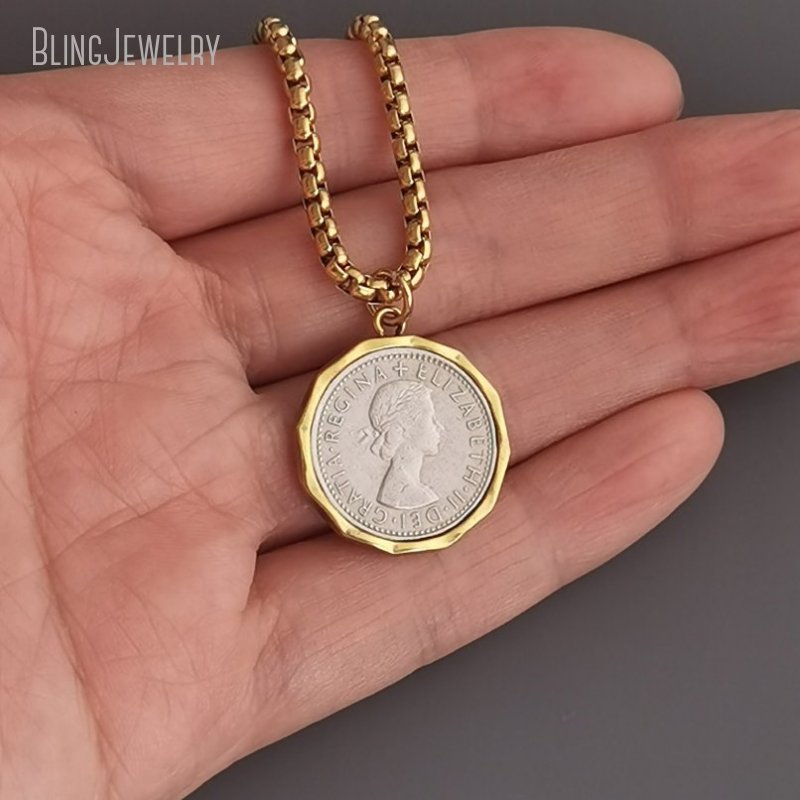 10 Uds. Caja de acero inoxidab - Cross Pendant Necklace Gold reseña y precio