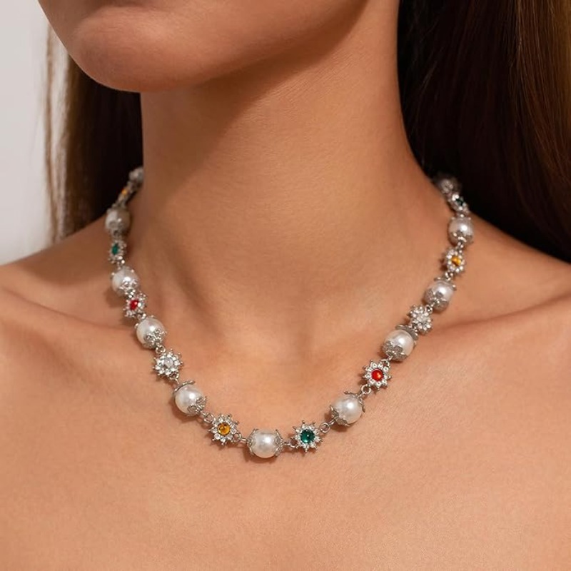 Ingemark-gargantilla de perlas - Pearl Choker Necklace Vintage reseña y precio