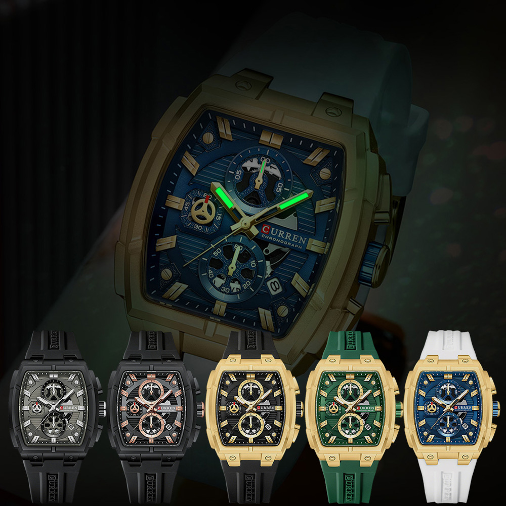 Reloj CURREN de Lujo Vintage p - Watch Accessories reseña y precio