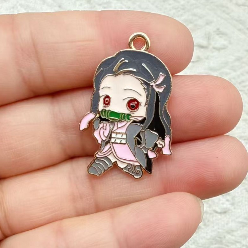 Accesorios DIY Demon Slayer, j - Anime Pendant Necklace reseña y precio