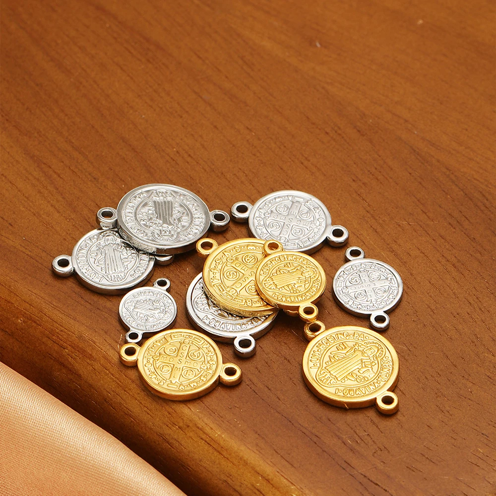 5 uds. De dijes de cruz de Jes - Cross Pendant Necklace Gold reseña y precio