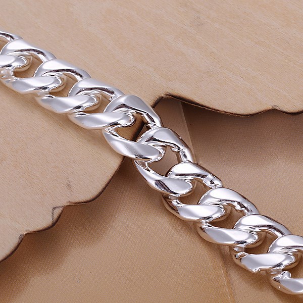 Collar clásico de Plata de Ley - 925 Sterling Silver Chain Necklace Men reseña y precio