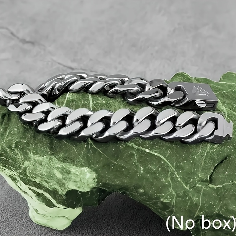 1 traje de cadena vikingo de C - Cuban Link Chain 12Mm reseña y precio