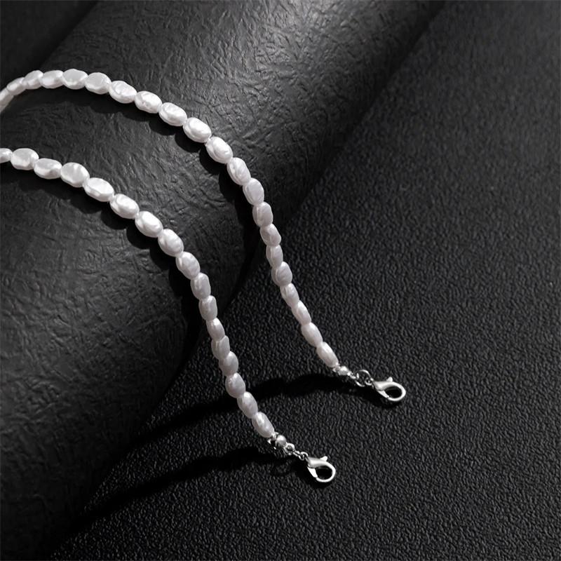 Nueva moda Simple gargantilla  - Pearl Choker Necklace Vintage reseña y precio
