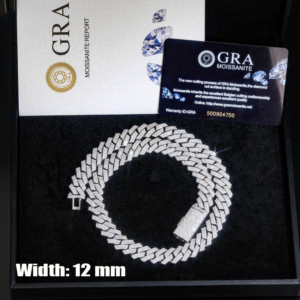Collar de Cadena Cubana de 12m - Cuban Link Chain 12Mm reseña y precio