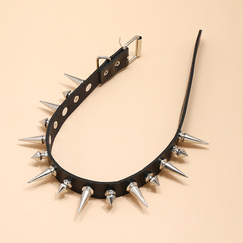 Gargantilla de Punta larga Pun - Goth Punk Spike Choker reseña y precio