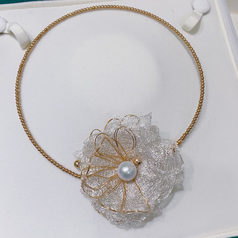 SGARIT moda mujer Vintage K or - Pearl Choker Necklace Vintage reseña y precio
