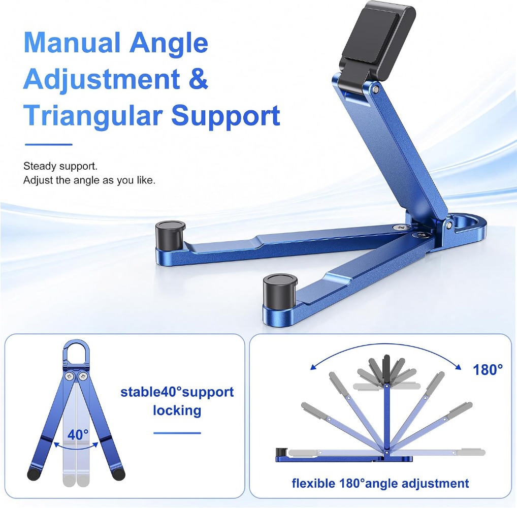 Soporte plegable para teléfono - Watch Accessories reseña y precio