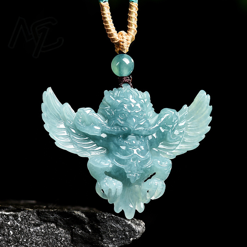 Colgante de Jade Esmeralda Nat - Necklaces reseña y precio