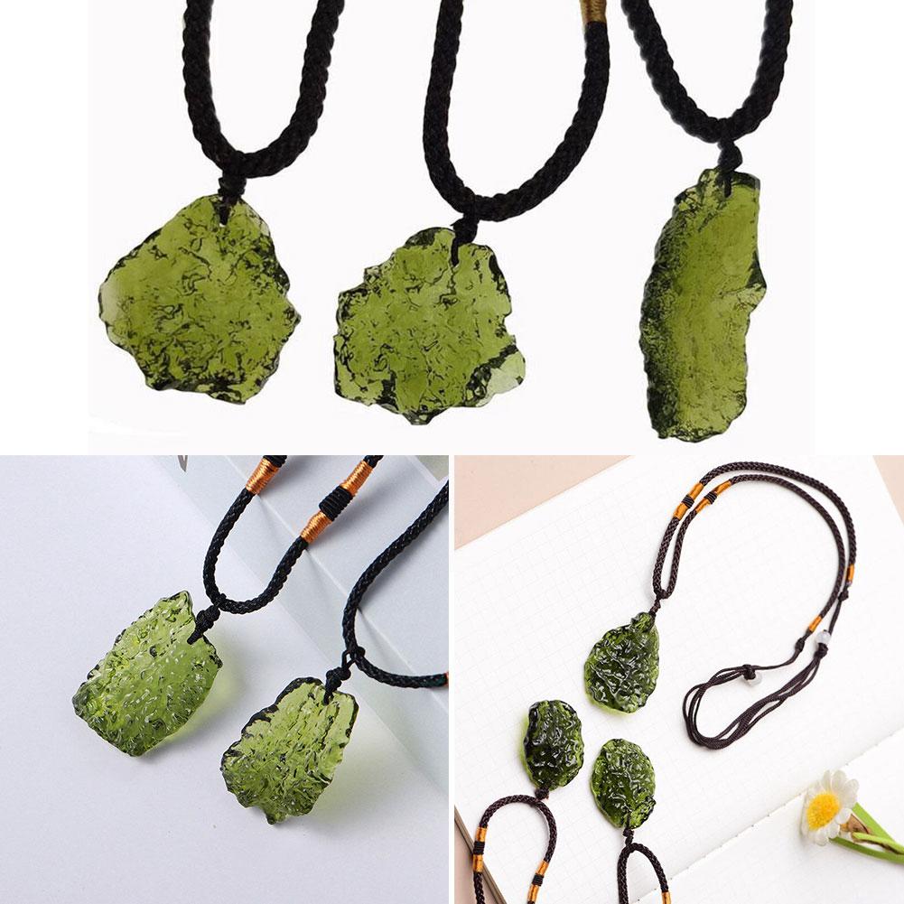 Collar de cuarzo de cristal ún - Crystal Pendant Necklace Natural Stone reseña y precio