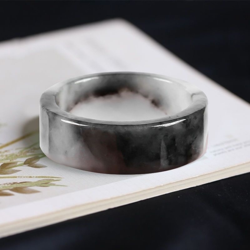 Anillos de jade natural de Mya - Rings reseña y precio