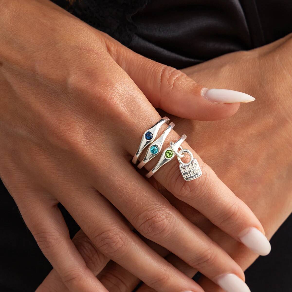 Ingemark Juego de 3 Anillos Ap - Vintage Punk Knuckle Rings Set reseña y precio