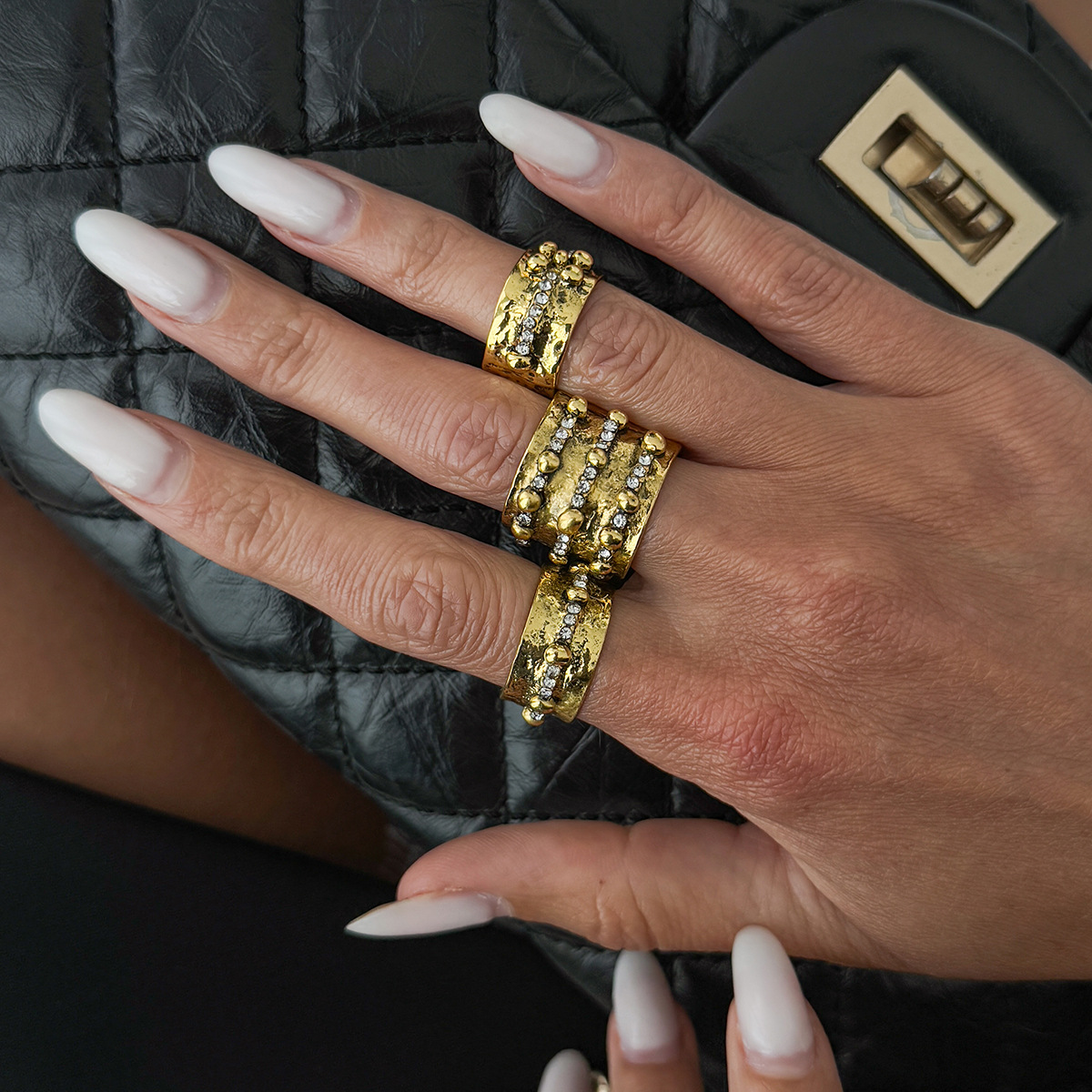 Juego de 3 Anillos Ajustables  - Vintage Punk Knuckle Rings Set reseña y precio