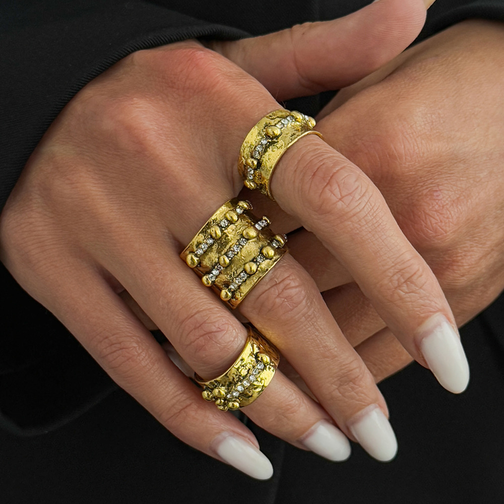 Ingemark - Juego de 3 Anillos  - Vintage Punk Knuckle Rings Set reseña y precio