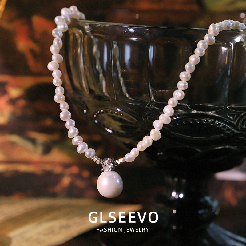 Nueva moda collar de perlas de - Pearl Choker Necklace Vintage reseña y precio
