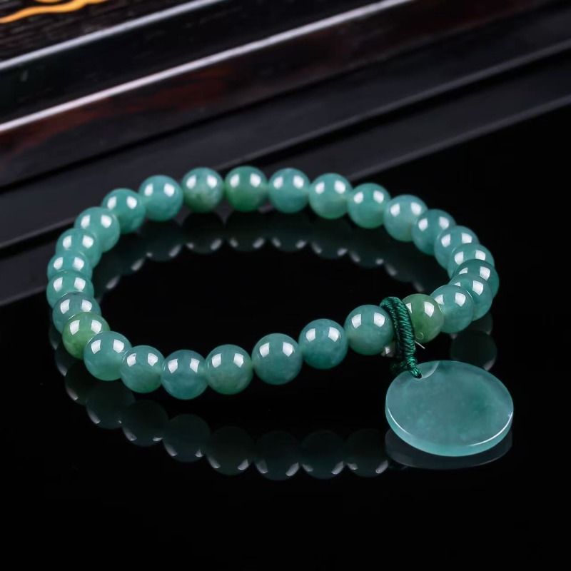 Pulsera de Jadeíta Natural Azu - Bracelets reseña y precio