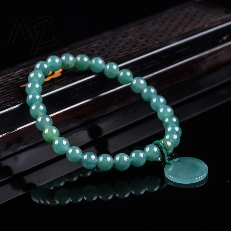 Pulsera de Jadeíta Natural Azu - Bracelets reseña y precio