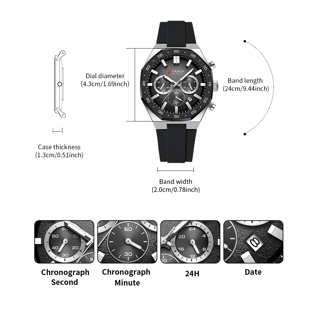 Reloj Deportivo Casual de Moda - Watch Accessories reseña y precio