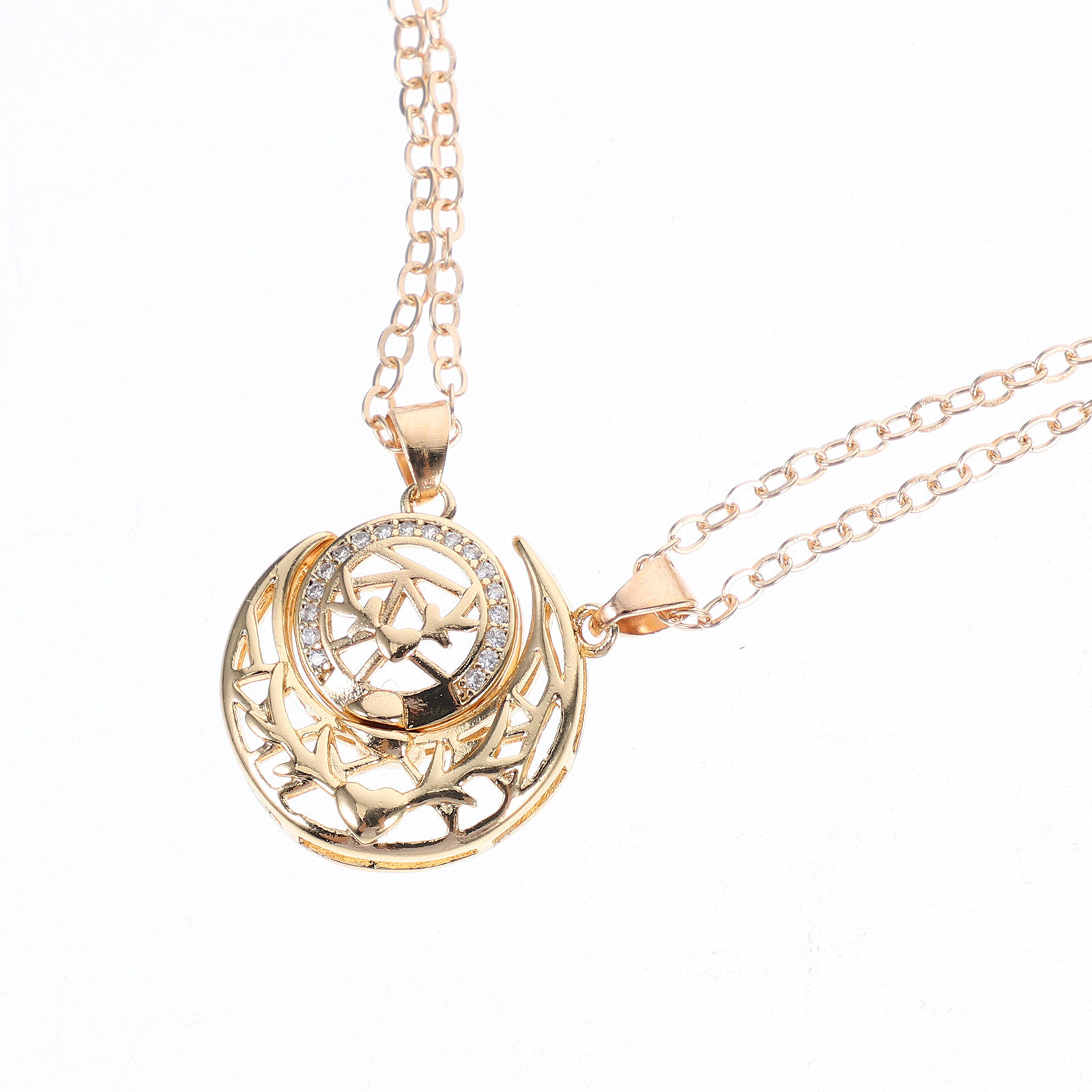 1 Par de Collares de Sol y Lun - Magnetic Couple Matching Necklaces reseña y precio
