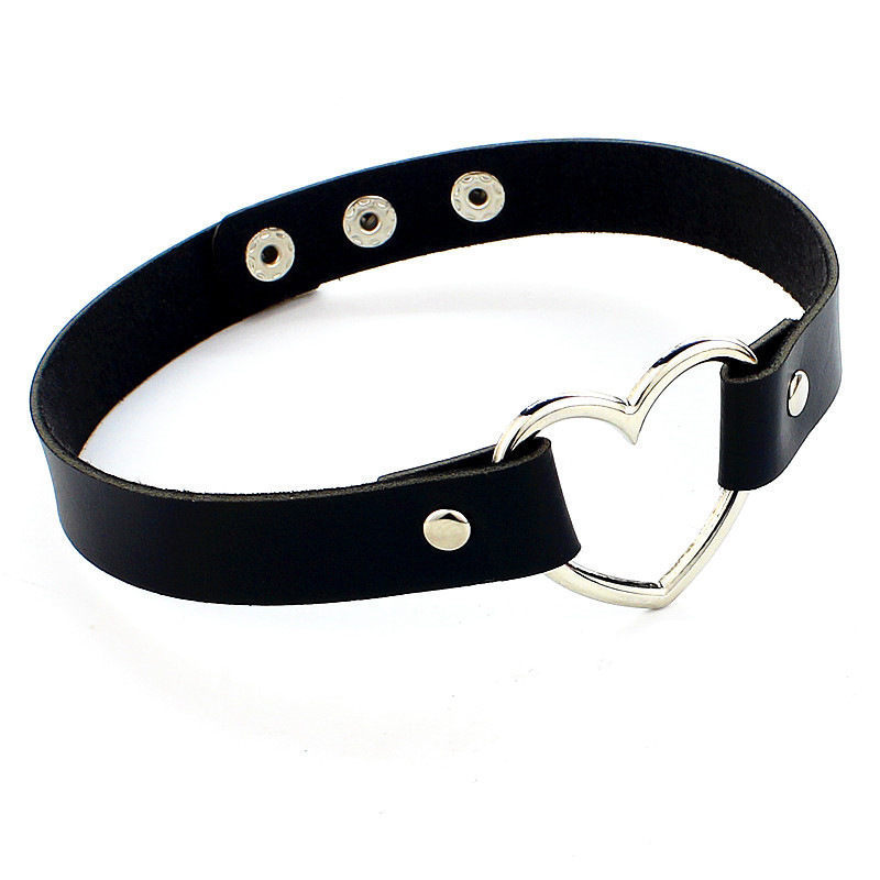 Gargantilla de cuero Sexy para - Goth Punk Spike Choker reseña y precio