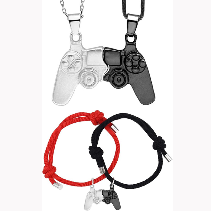 Juego de Collar y Pulsera Magn - Magnetic Couple Matching Necklaces reseña y precio