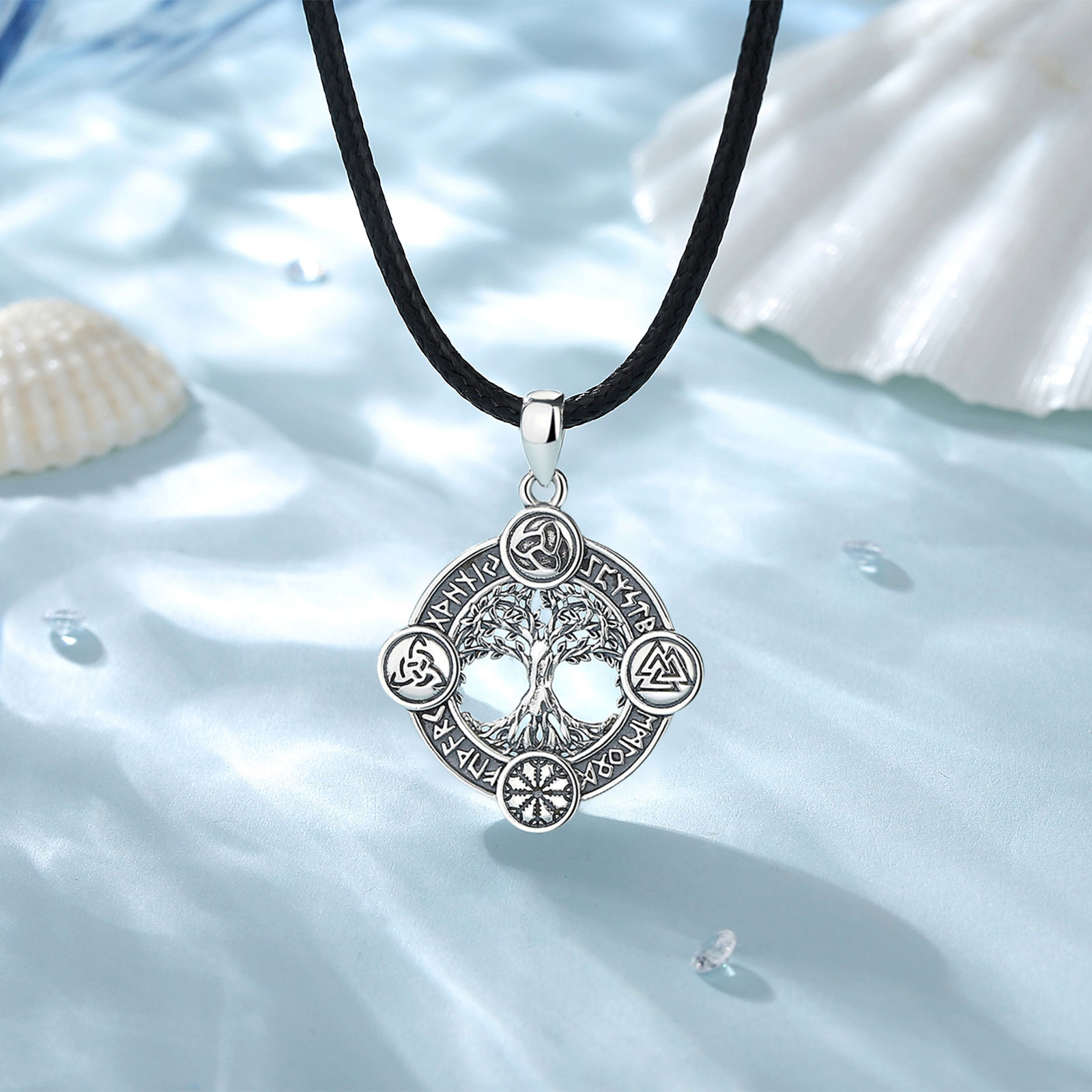 Eudora-collar de árbol de la v - 925 Sterling Silver Chain Necklace Men reseña y precio