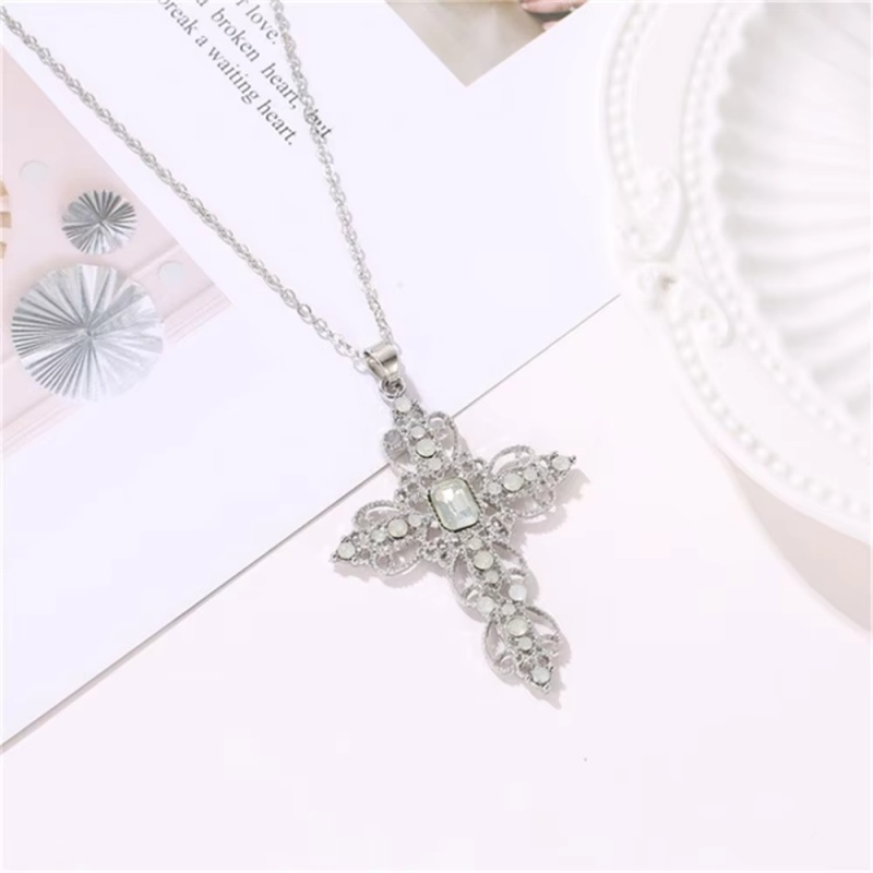 Conjunto de collar de doble ca - Layered Pendant Necklace Aesthetic reseña y precio