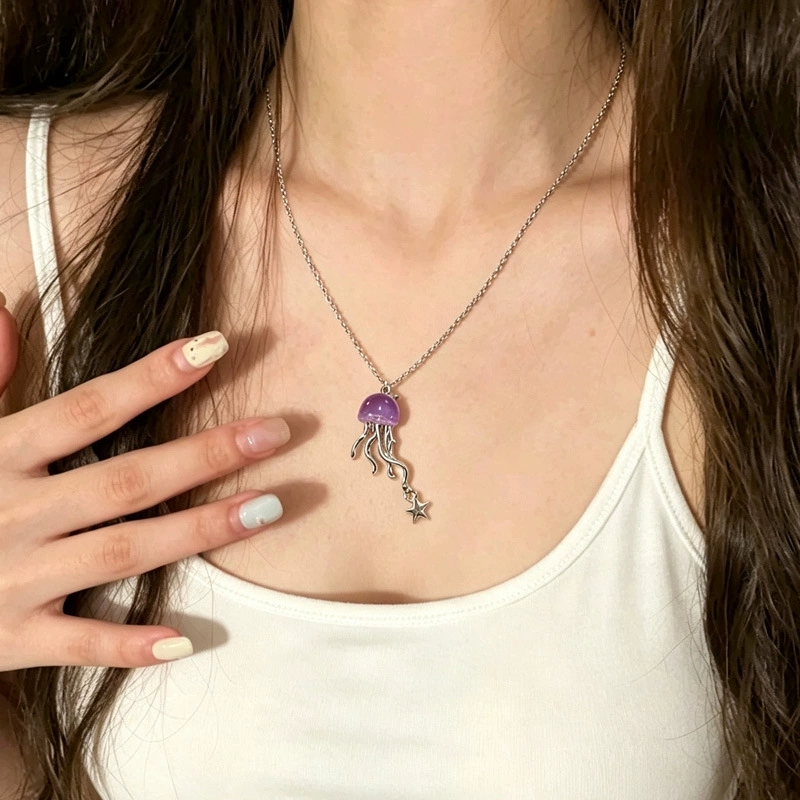 Lindo Collar de Doble Capa con - Layered Pendant Necklace Aesthetic reseña y precio