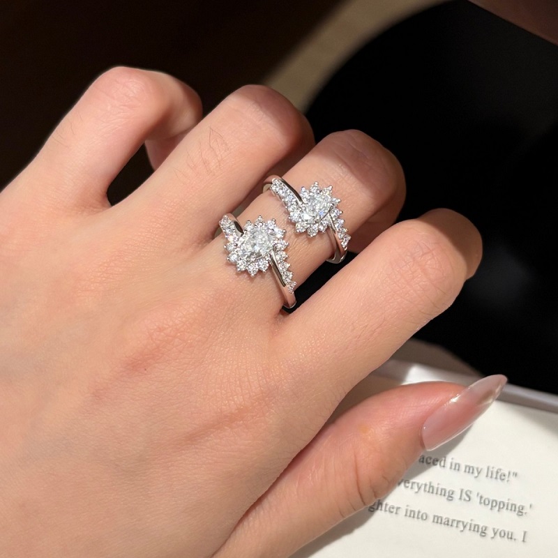 Anillo de boda de lujo Apaison - Moissanite Engagement Ring 1 Carat reseña y precio