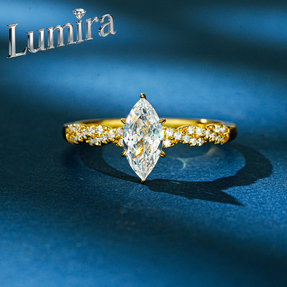 Anillo de compromiso Lumira de - Moissanite Engagement Ring 1 Carat reseña y precio